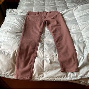 Classic Skinny Jeans in Dusty Rose